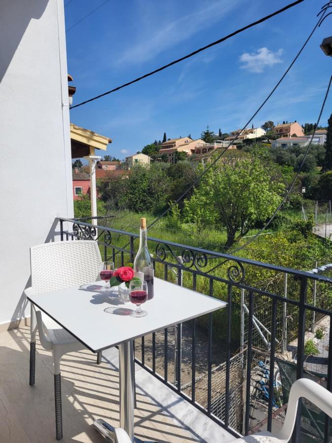 Angela Kassiopi Apartament Studio Kültér fotó